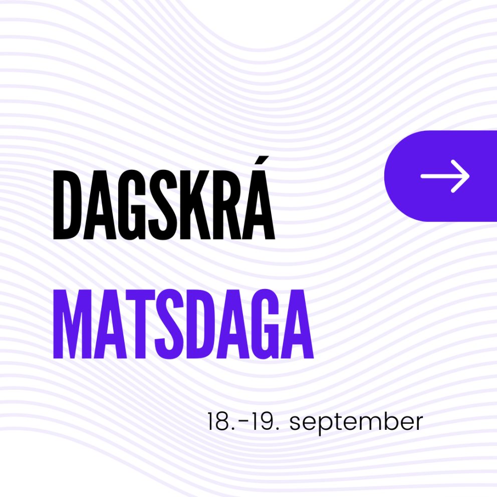 Matsdagar og haustfrí