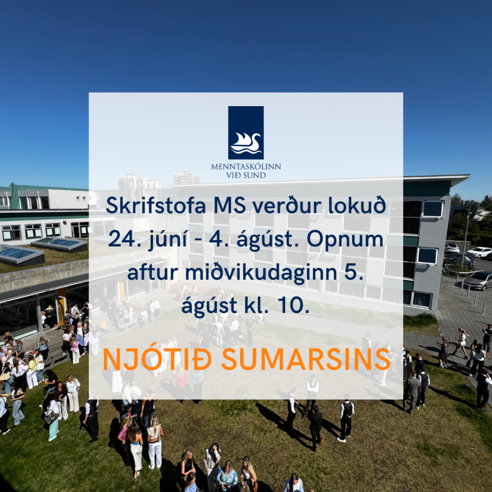 Innritun lokið
