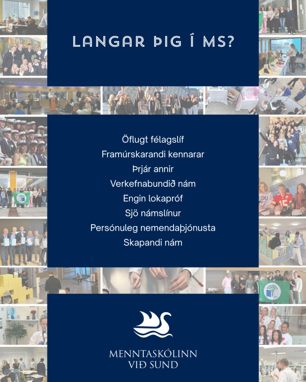 Opið fyrir umsóknir nýnema fyrir haustið 2026