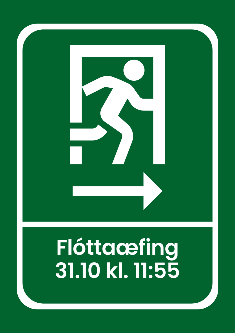 Brunaæfing fór fram í MS í dag