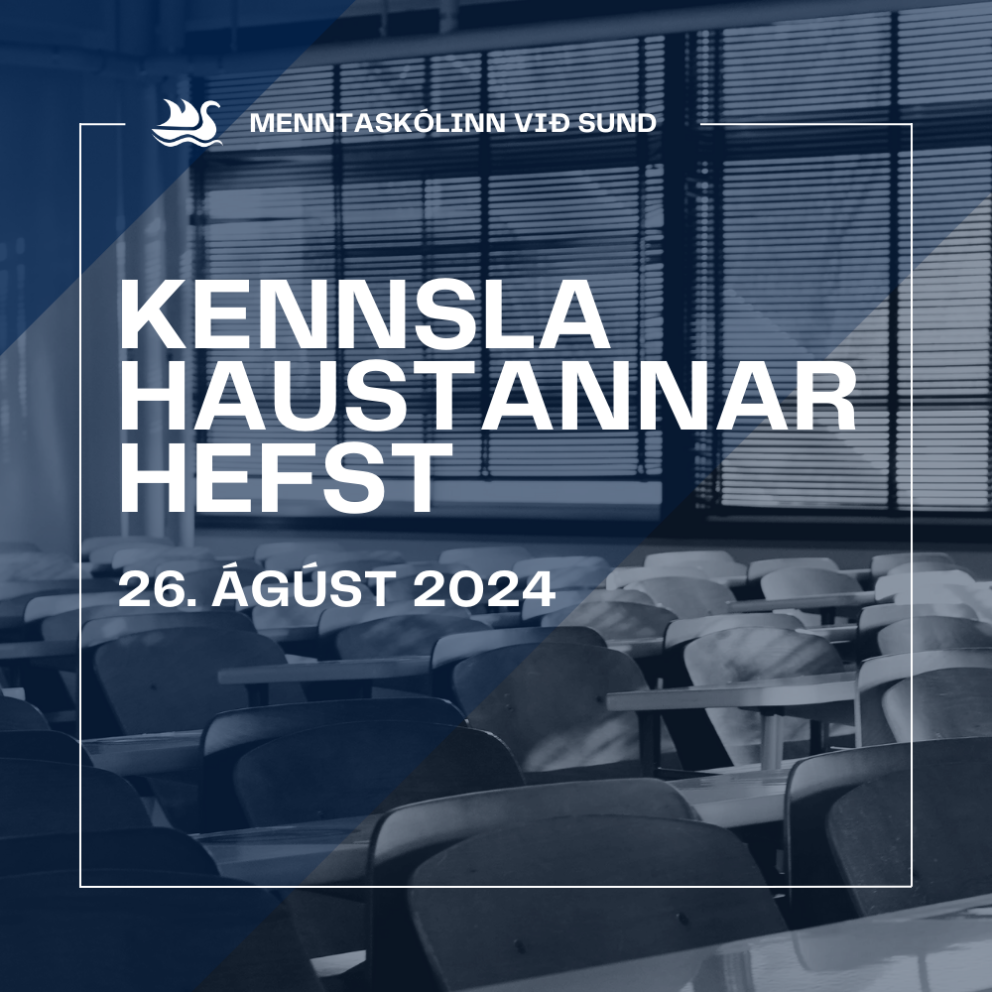 Hagnýtar upplýsingar við upphaf skólaársins