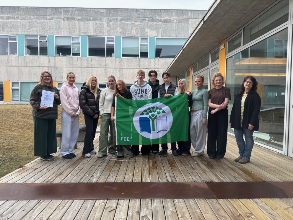 Grænfáni í fimmta sinn