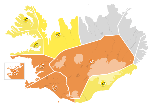 Vegna veðurspár á morgun