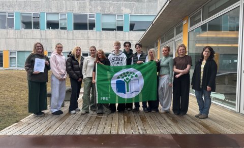 Grænfáni í fimmta sinn