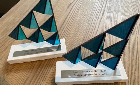 Skalk og Gadus hlutu verðlaun á uppskeruhátíð Ungra frumkvöðla