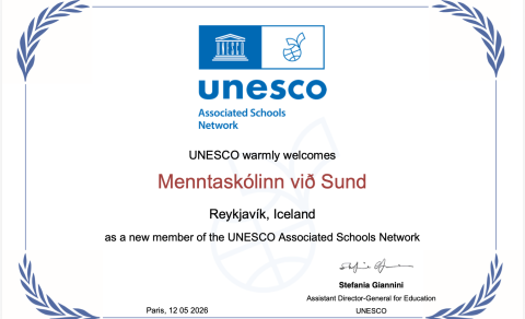 MS orðinn UNESCO skóli