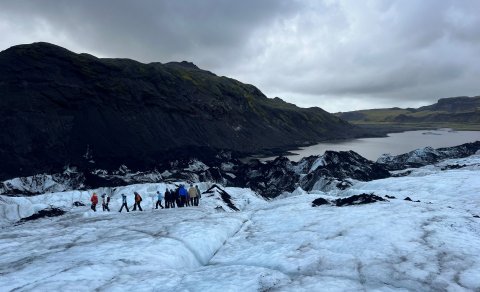 Ferð umhverfisnefndar á Sólheimajökul