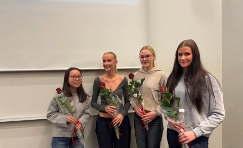 Anh Ngoc, Bríet, Freyja Katrín og Ingunn Anna