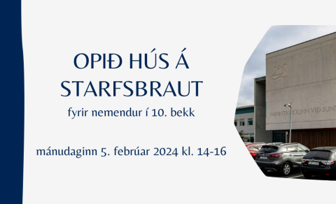 Opið hús á starfsbraut